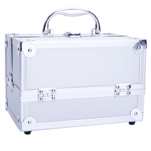 Aluminum makeup train - makeup, case